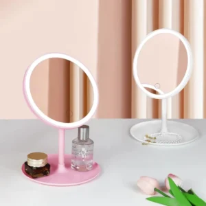 Espejo Led Redondo con Base / HZJ-1629-5